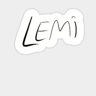 lemi stuff Sticker